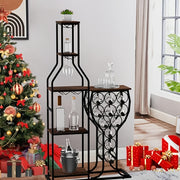 1 dona mustaqil ichkilik haydovchisi, po'lat tuzilmasiga mustahkam joyda o'rnatilishi mumkin. 11 shisha vino uchun non tokchasi, 5 qavatli erkin turuvchi vino tokchasi va shisha ushlagich, uy bar.