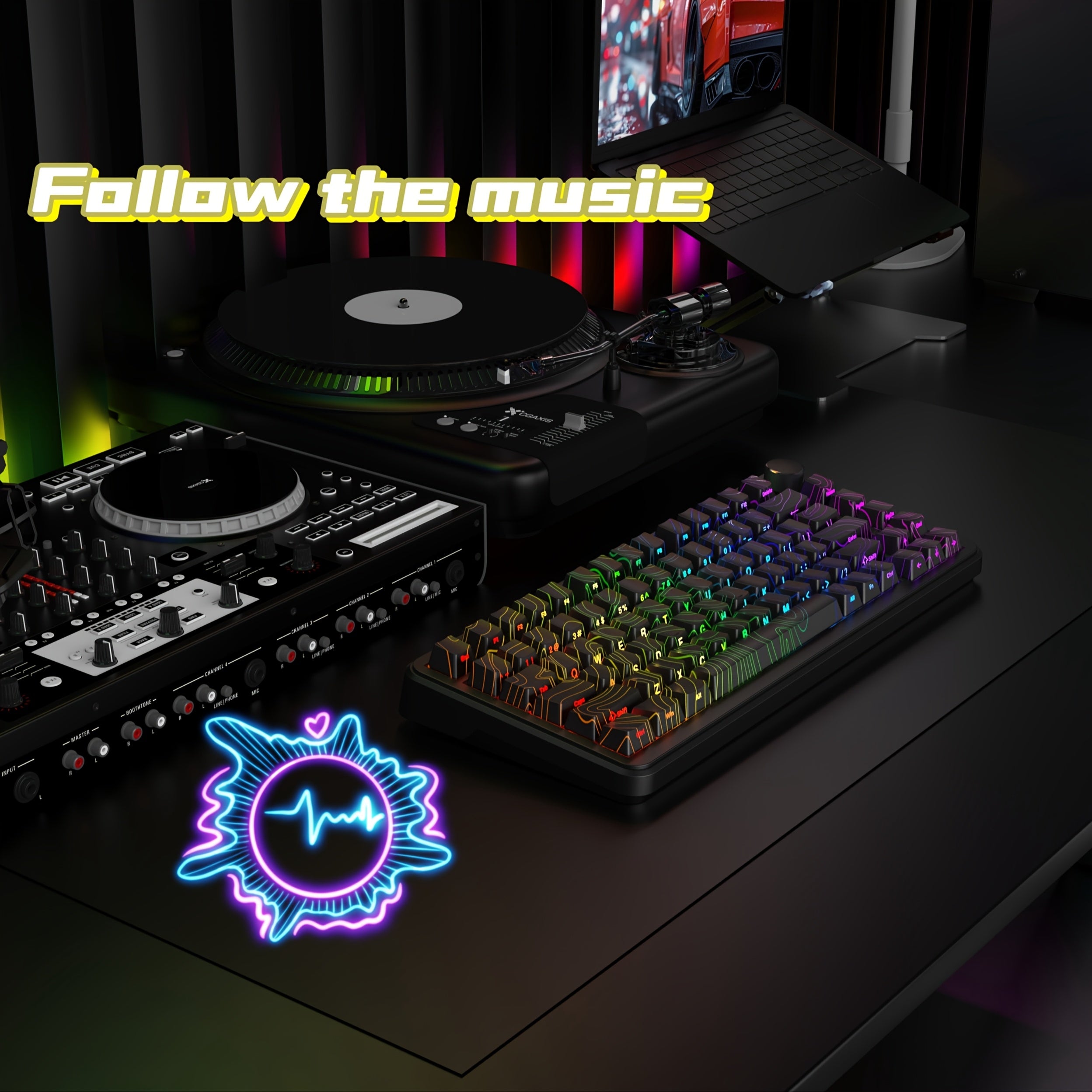AK820 MAX - bu magnit kalitga ega, Type-C simli ulanishi va qiziqarli RGB yoritish effektlari bilan yangilangan mexanik klaviatura bo'lib, o'yinlar, e-sport va ofis ishlari uchun mos keladi.