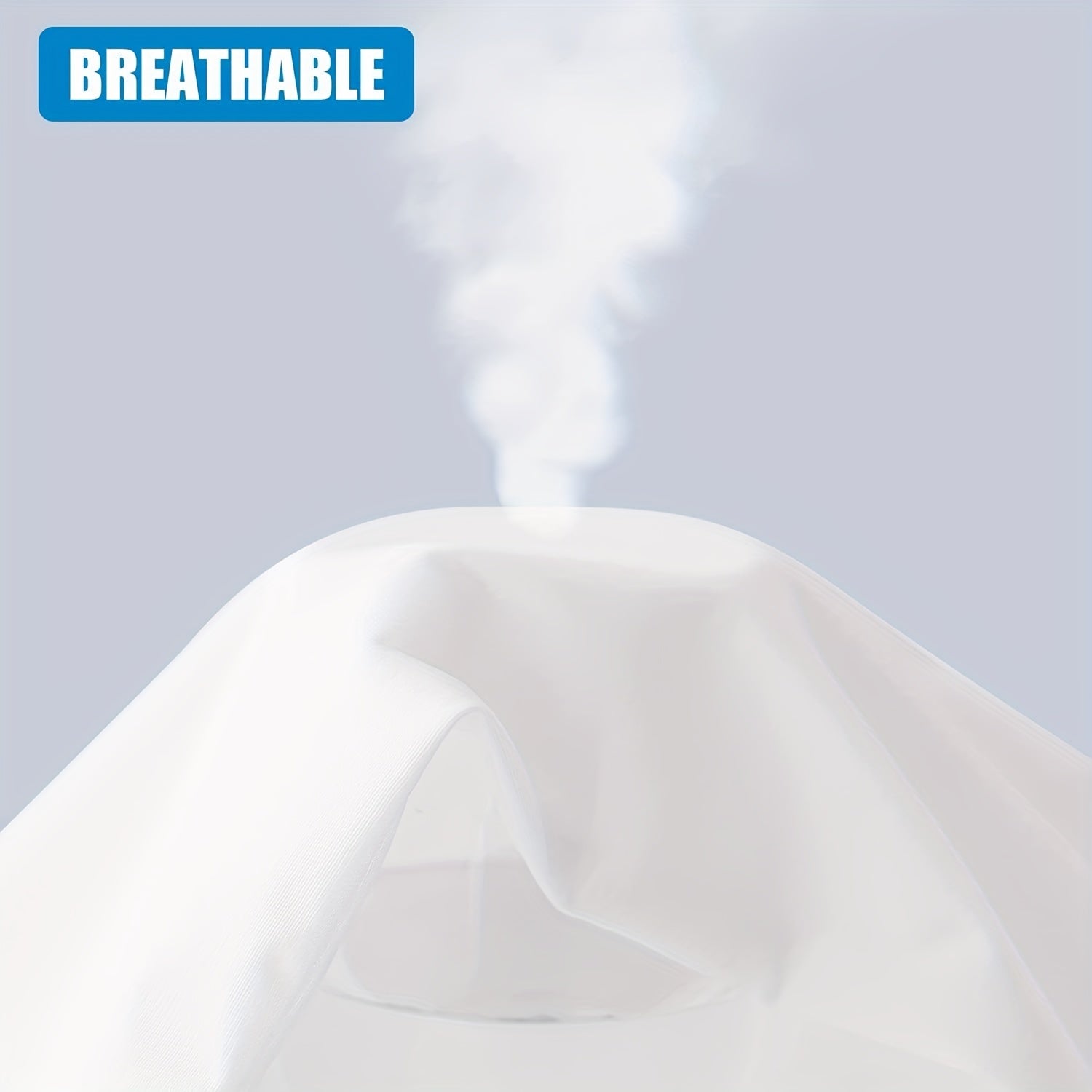 Protector de colchón impermeable de punto jersey transpirable con bolsillos profundos