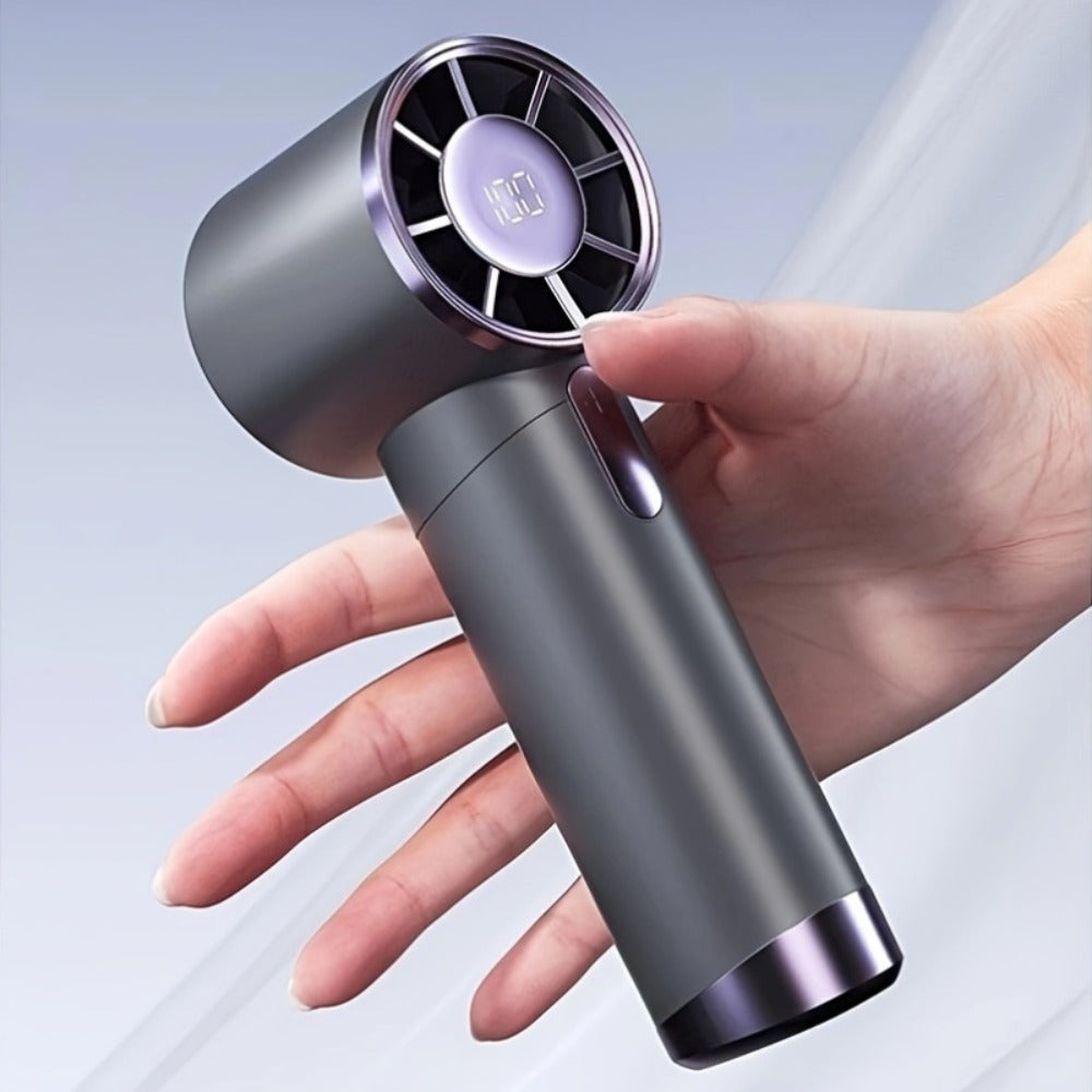 Portable Handheld Fan Rechargeable Battery USB Quiet Travel Office Outdoor