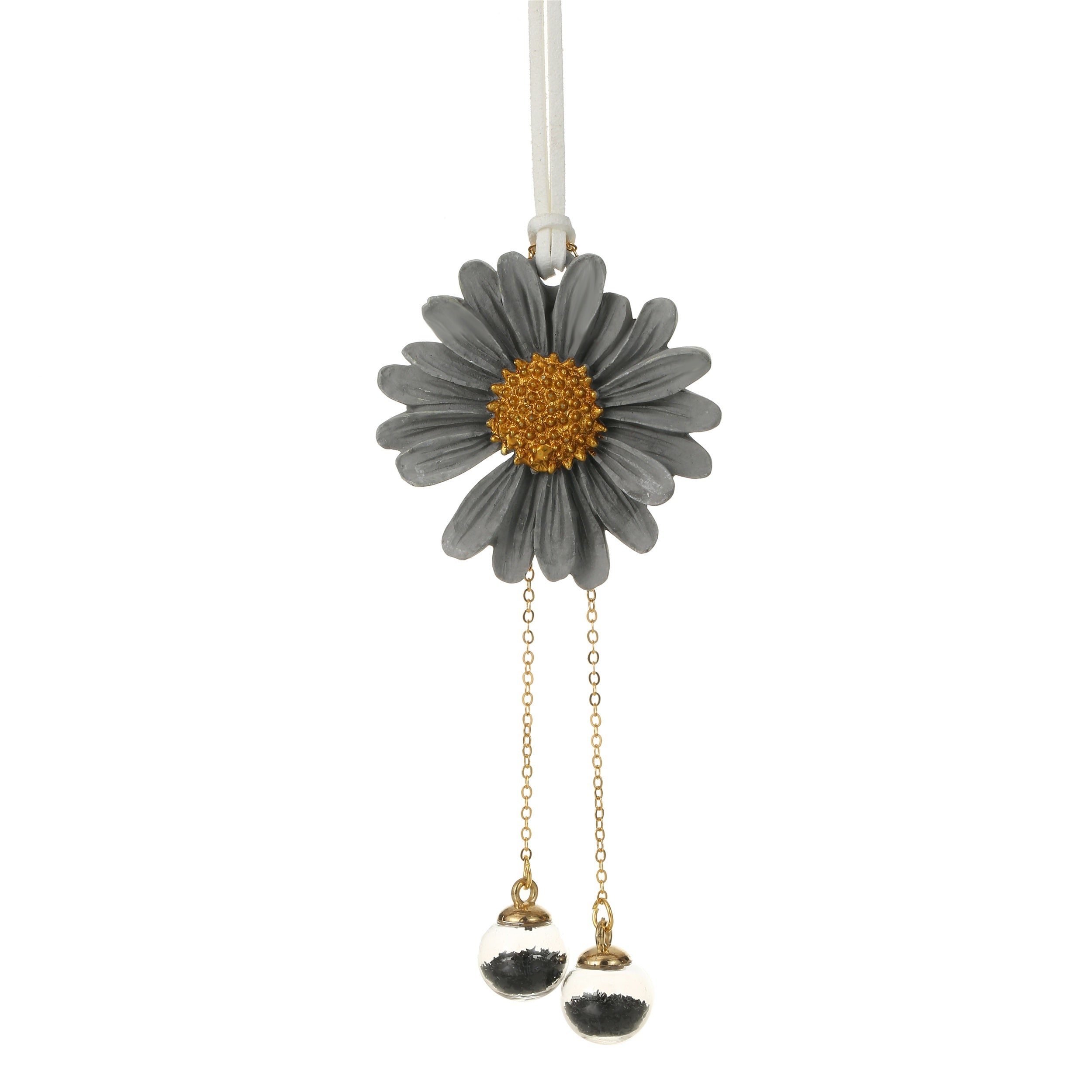 Qizlar Daisy Avtomobil Old oynasi Charm Chiroyli Orqa ko‘rinish aksessuari