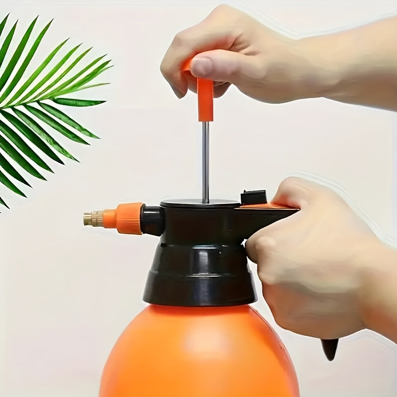 Ручной садовый распылитель давления 2L из пластика, без батареи, для полива и уборки