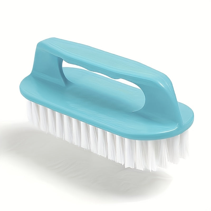 Soft Bristle Laundry Scrubber with Long Handle for Shoes and Cleaning