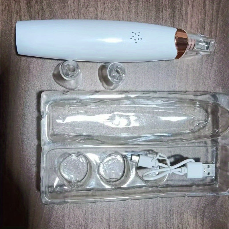 USB zaryadlash va yumshoq eksfoliatsiya bilan qayta zaryadlanuvchi qora nuqta olib tashlovchi va po'lat tozalovchi. Aniqroq teri uchun portativ va ixcham dizayn.