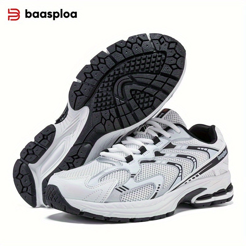 Men's Breathable Running Shoes Lightweight Non Slip Sneakers for Outdoor Activities