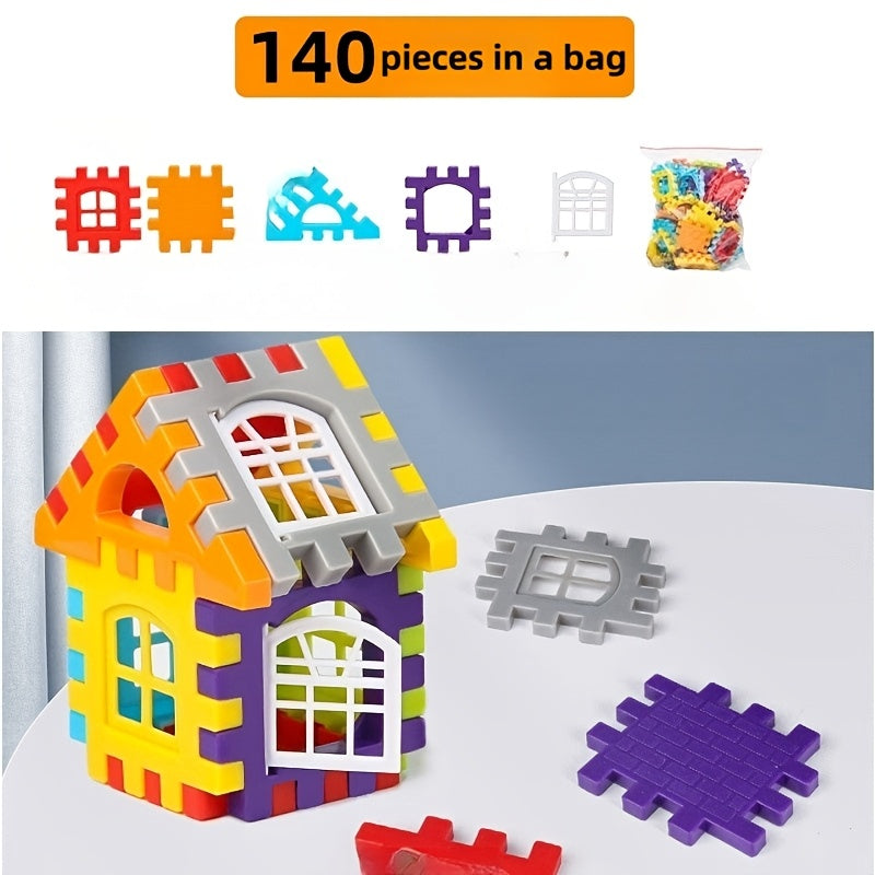 Educational STEM Building Blocks Kit for Kids 3-9 140/210/310 Pieces