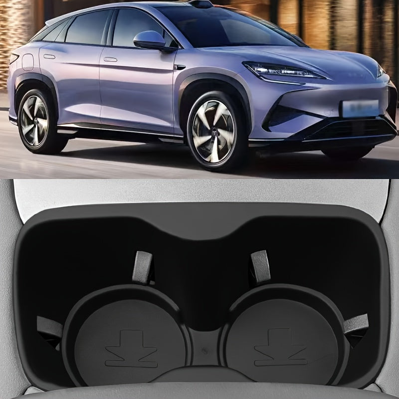 Universal Car Center Console Cup Holder Anti-Slip Shock-Absorbing Beverage Holder