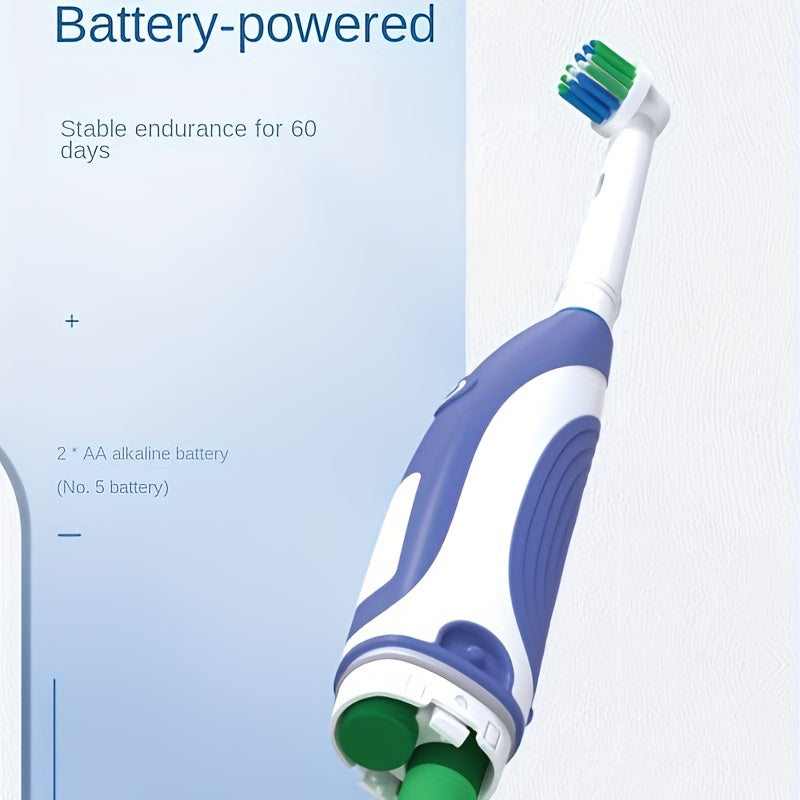 Adult Electric Toothbrush Whitening Fast Cleaning Rotating Head