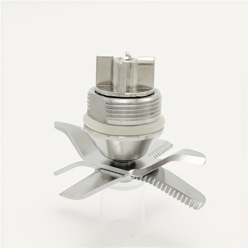 67-02 Paslanmaydigan po'latdan yasalgan Xoch-tishli pichoq - Oziq-ovqatni qayta ishlashda xavfsizlik uchun ikki tomonlama moy muhrlari va podshipniklar bilan jihozlangan. Smoothie tayyorlash, soya sutini tayyorlash mashinalari va blenderlar uchun ideal.