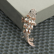 Koi Fish Brooch Pin Enamel Rhinestone Jewelry Fashion Accessory