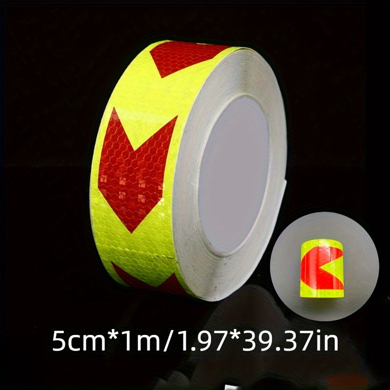 Reflective Safety Stickers Paper Material Warning Stripes for Vehicles Bicycles