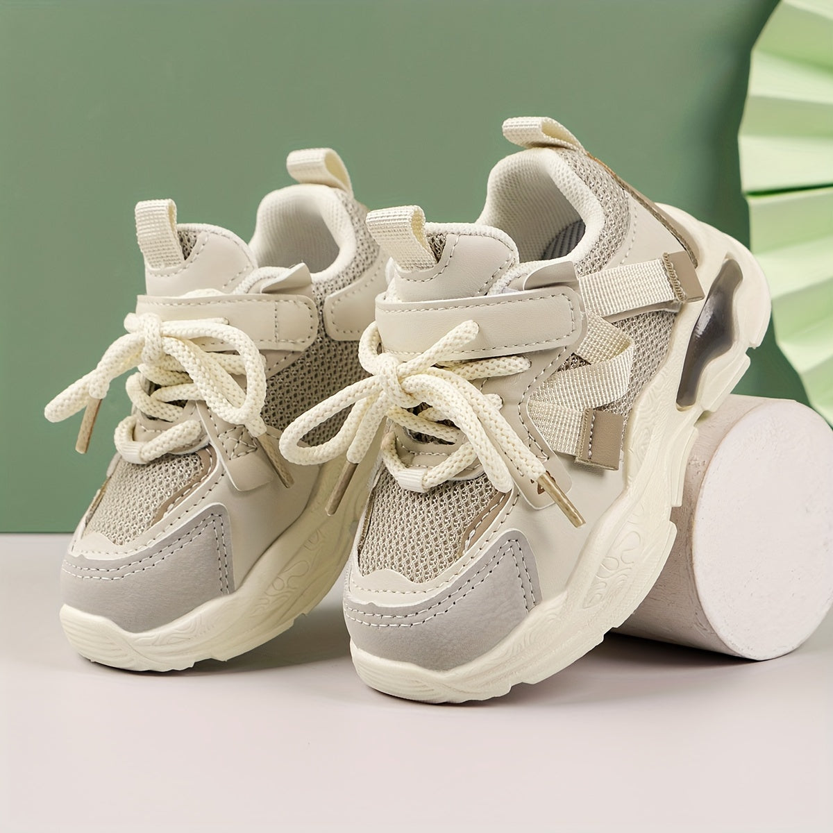 Girls Mesh Chunky Sneakers for Outdoor Activities All-Season Casual Sports