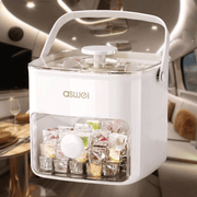 Qoʻlda ishlatiladigan qoʻlda muzlatgich, ikki qavatli dizayn va katta sigʻim bilan