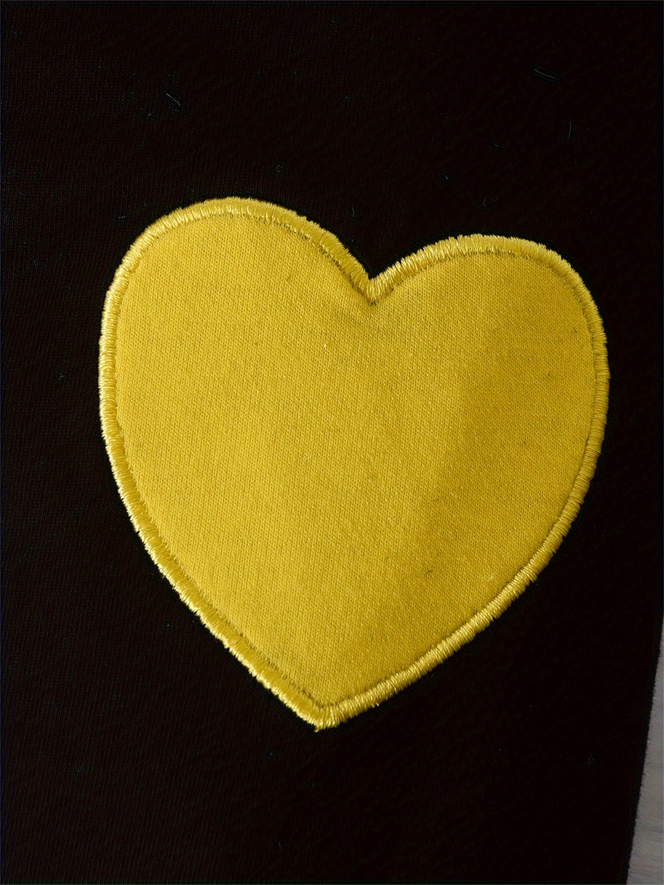 Детский хлопковый костюм с длинным рукавом и брюками, украшенный бантом и вышивкой с надписью "Любовь"