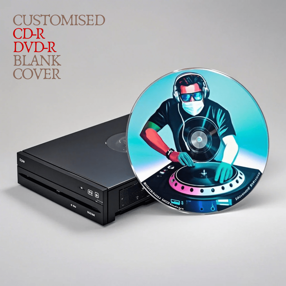 Imágenes de cubierta personalizadas para conjuntos, grabar CD-R y usar DVD-R para fotos y música