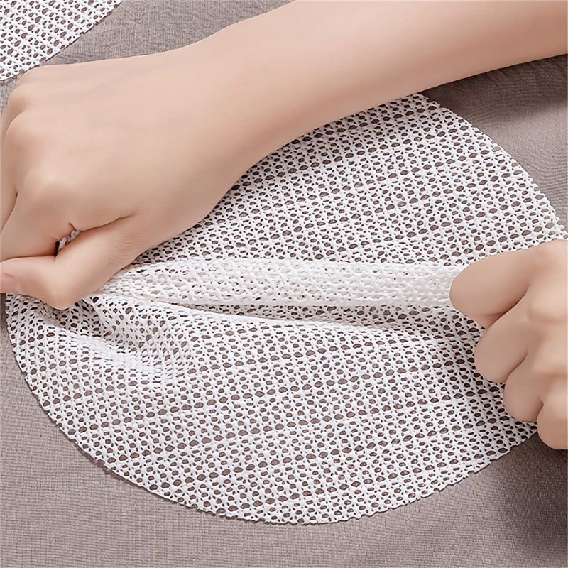 Set of 4 PVC Mesh Sofa Pads for Bed Sheet Movement Prevention