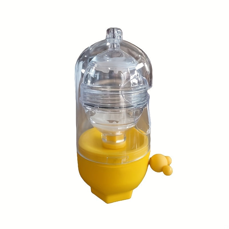 KitchenCraft plastik qo'lda tuxum ajratgich - tuxumni osongina qoplash uchun oziq-ovqat xavfsiz tuxum ushlagich, tuxumni silkish va qoplash uchun mukammal - 1 dona