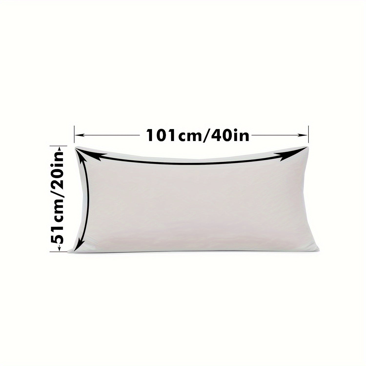 Waterproof Gray Pillowcase with Zipper Closure, Soft Breathable Polyester