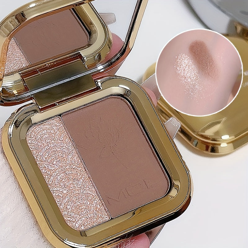 Женская матовая мерцающая пластина для лица водостойкий натуральный макияж для всех оттенков кожи