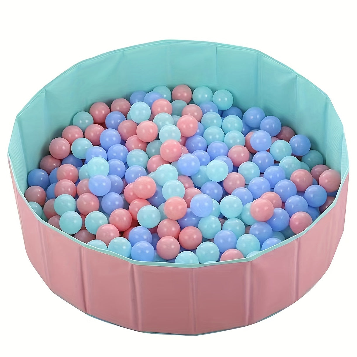 Set de bolas de océano para bebés y niños pequeños, no tóxicas, 100 bolas vibrantes y coloridas