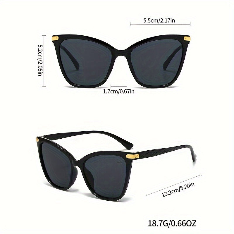 Women's Cat Eye Glasses with Heart Design for Music Festivals