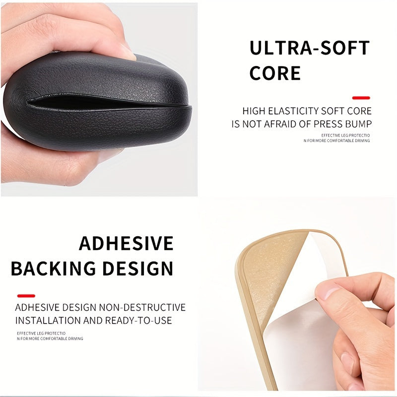 Car Armrest Pad for Driver's Side Central Console Knee Support TPU
