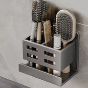 Plastic Wall-Mounted Cosmetic Storage Rack Large Capacity Easy Installation Bathroom