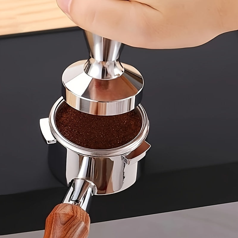 Tamper de café de 51 mm para espresso, herramienta de tamper de acero inoxidable
