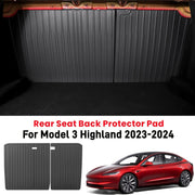 Second Row Seat Back Cushion TPE Waterproof Anti-slip Car Interior Pad