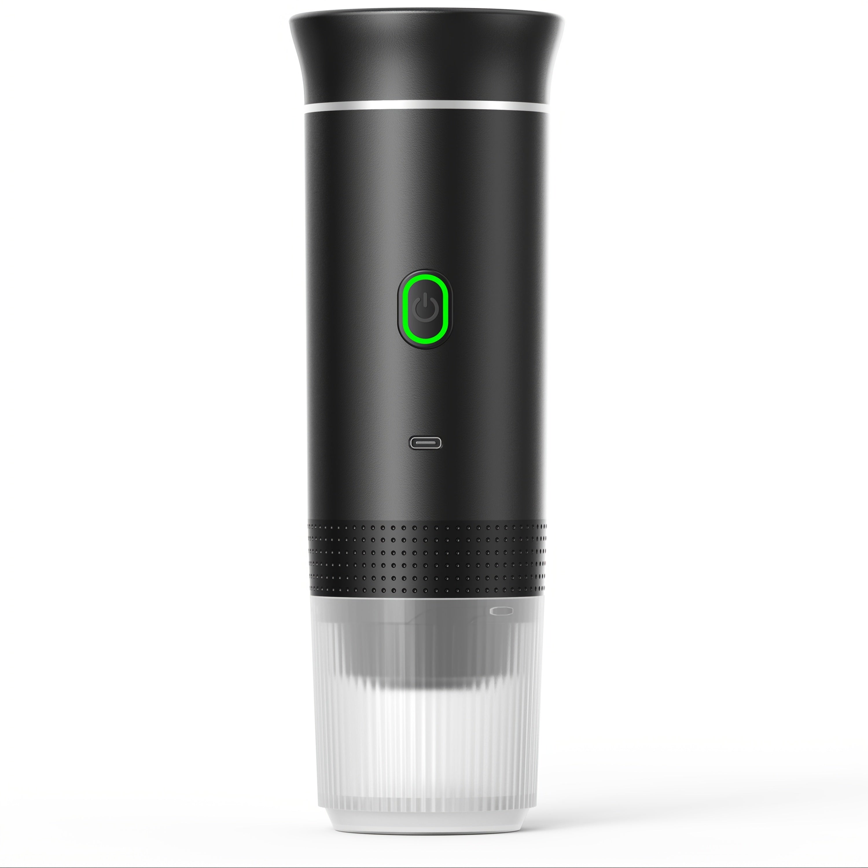 Portable Electric Espresso Maker with Heating Function USB Charging Pump Design for Outdoor Activities