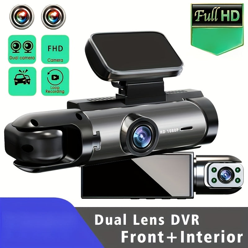 Car DVR Night Vision 1080P with F2.0 Lens Aluminum Casing 64GB Memory