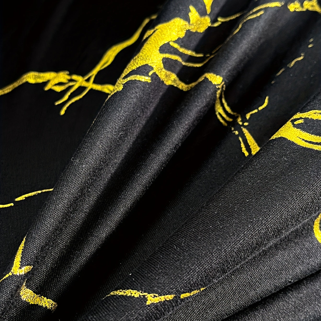 Black Bronzing Stretch Sofa Cover with Elastic Band for Living Room and Bedroom