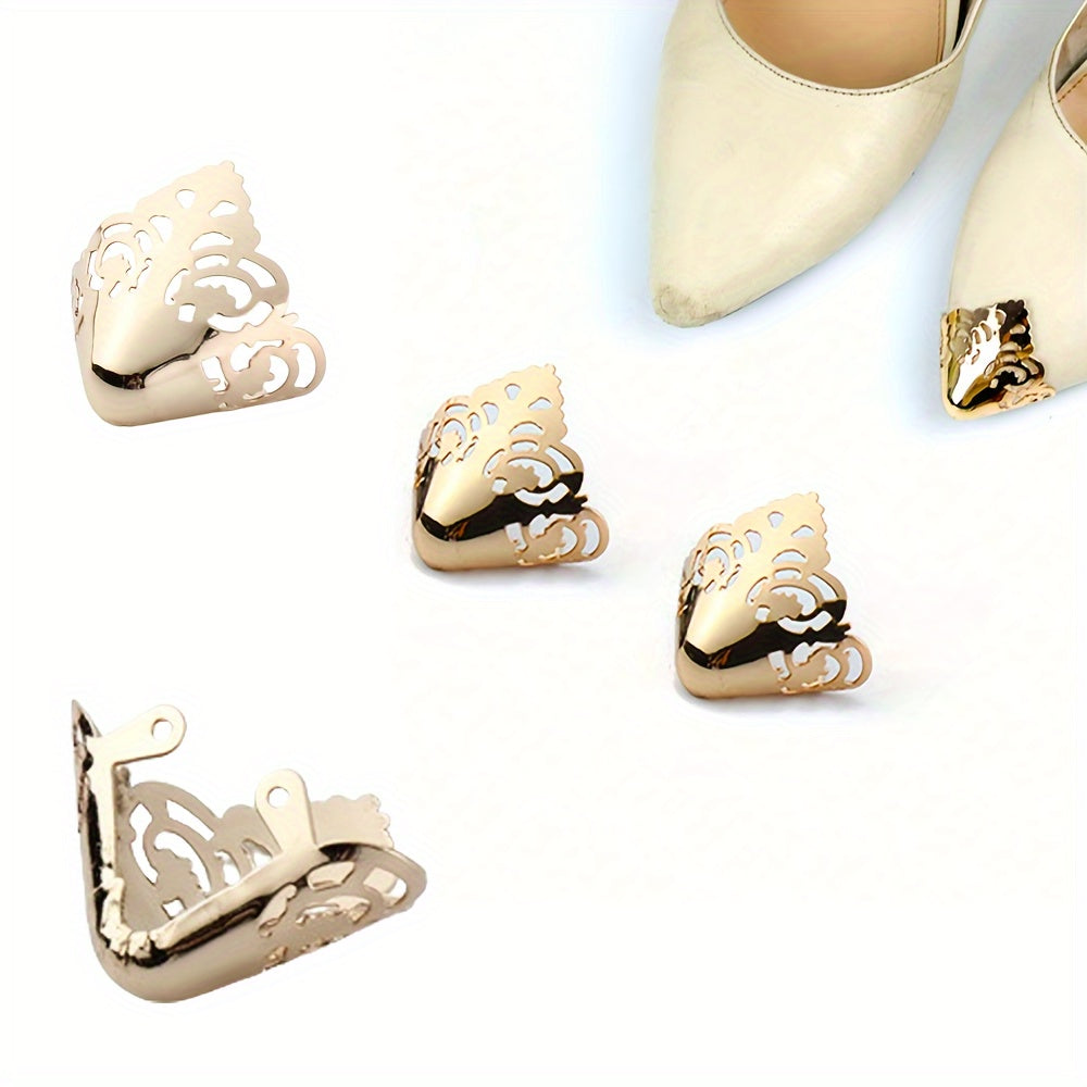 Women's Shoe Tips For High Heels Toe Cover Anti-Kick Repair Worn Toes