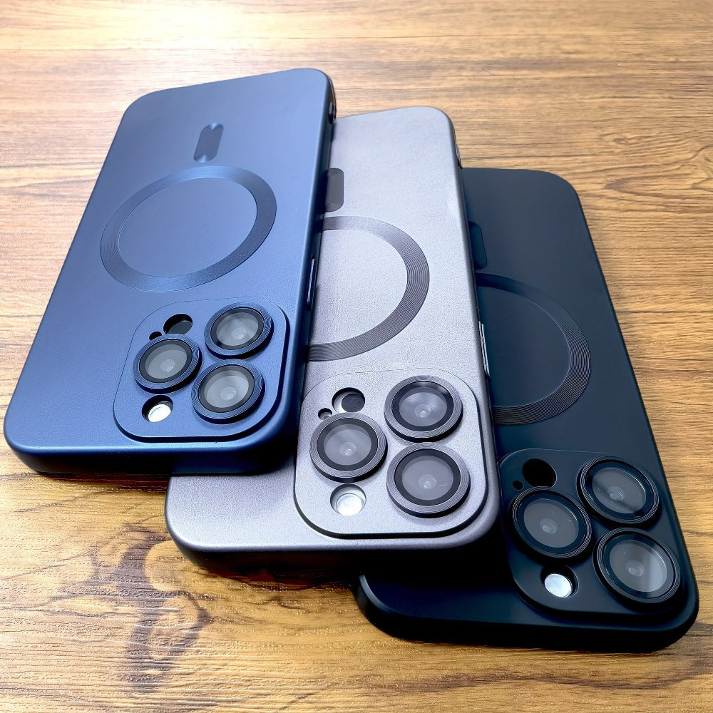 Matte TPU Phone Case for iPhone 11 Pro Max and Later Models with Lens Protection