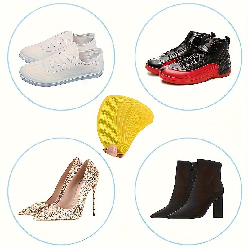 50/100 dona bir martalik poyabzal stikerlari, portativ va hidga chidamli, sport poyabzallarini xushbo'y ichki qism bilan yangilaydi, xushbo'y poyabzal stikerlari to'plami juda yaxshi qiymat.