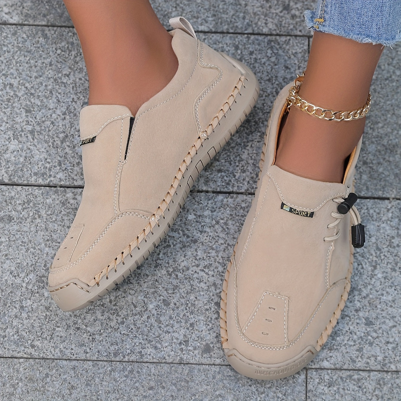 Women's Loafers Synthetic Slip-On Casual Dress Shoes with Tassel