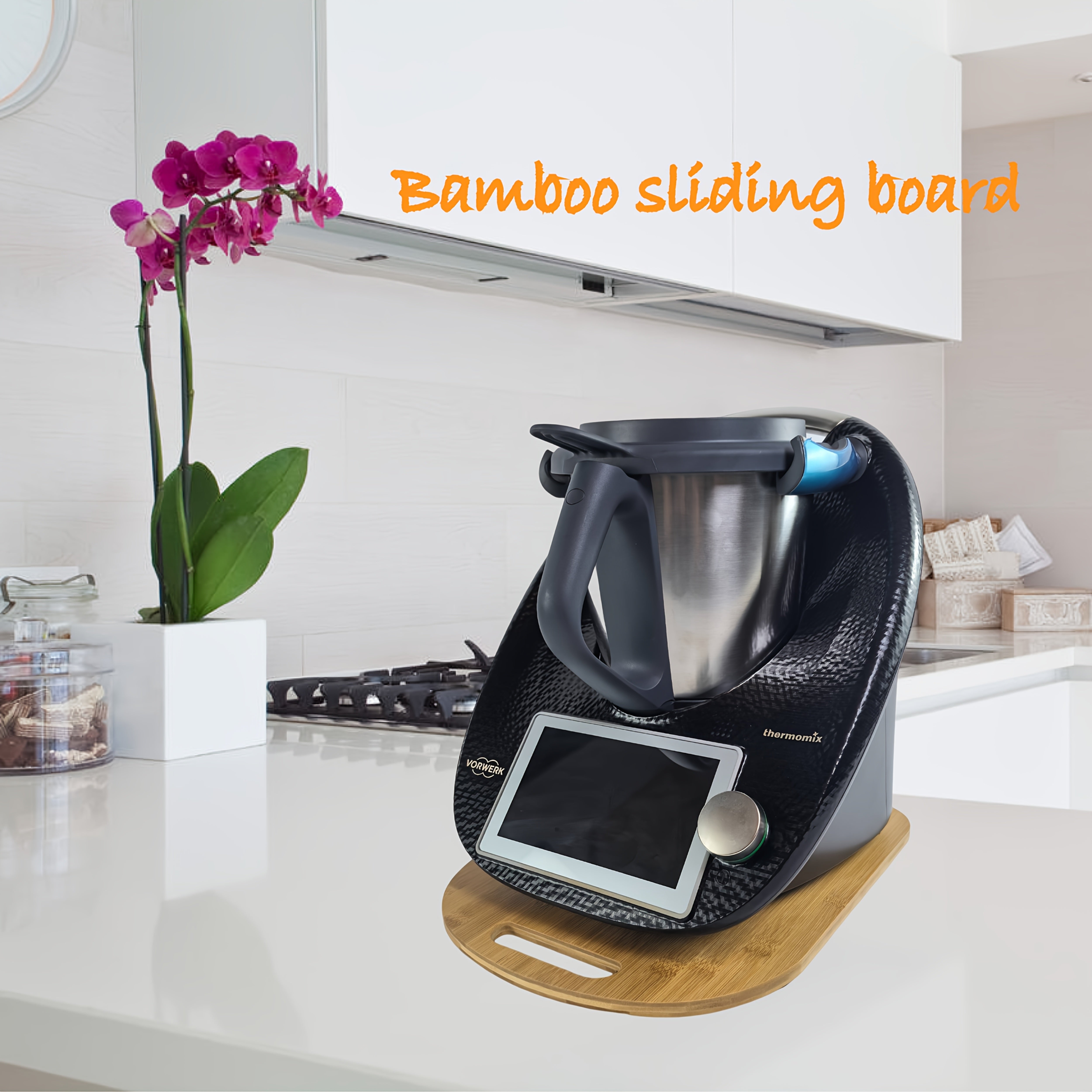 Non-Slip Bamboo Cutting Board Mat for Food Preparation Kitchen Dining