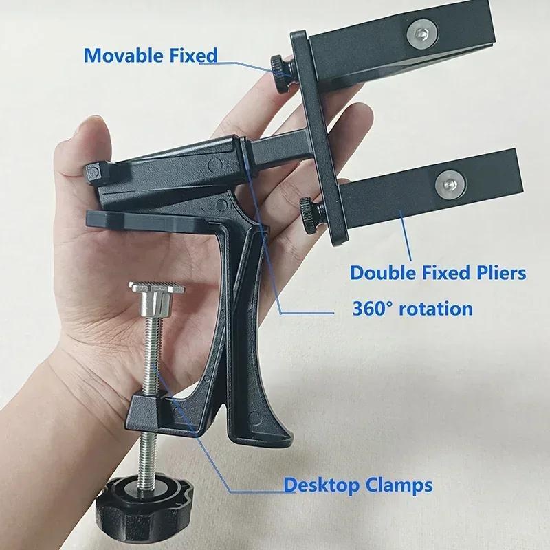 360° Flip Diamond Knife Sharpener with Fixed Angle Petroleum Stone Adjustable Clamp for Kitchen Restaurant Cafe