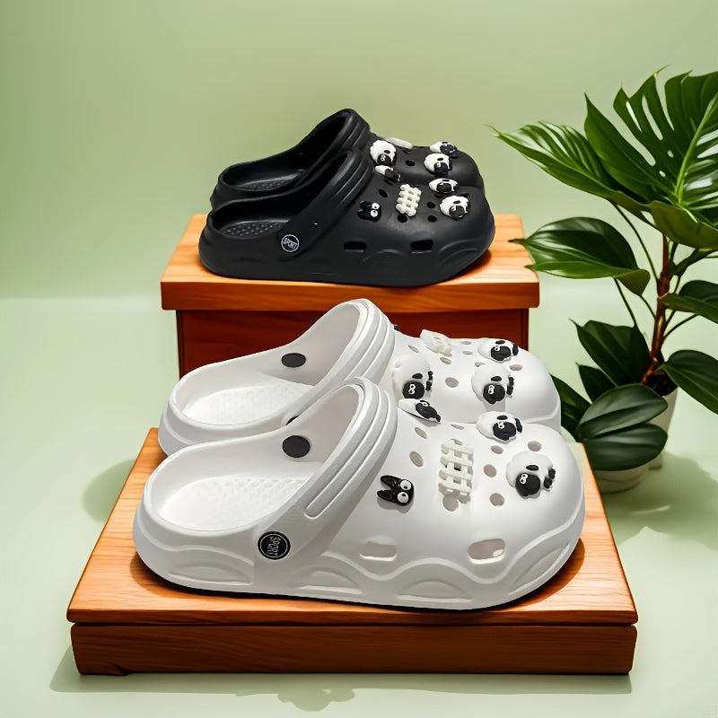 Women's EVA Hole Shoes for Summer Comfort Beach Travel Pair