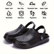 Women's Beach Shoes with Head Cover, Waterproof, Multipurpose, Comfortable