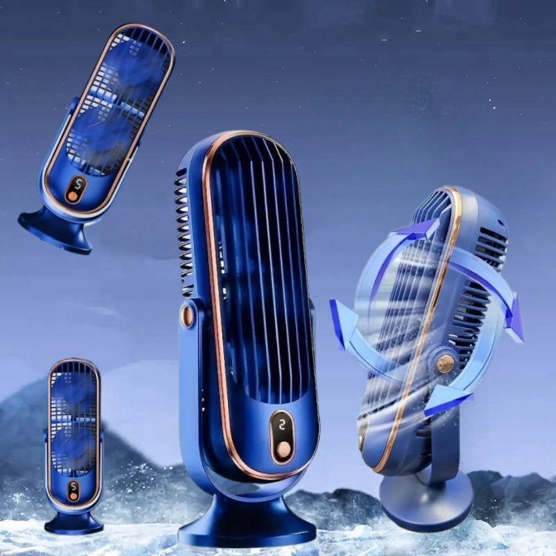 Car Desktop Fan with Low Noise and Three Speed Settings for Driving