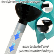 Air Conditioner Cleaning Kit 3pcs Dust Cover Water Bag Universal Tools for Wall-Mounted AC