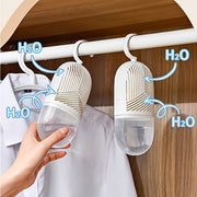 Household Moisture Absorber Dehumidifier for Small Spaces in Green Yellow White