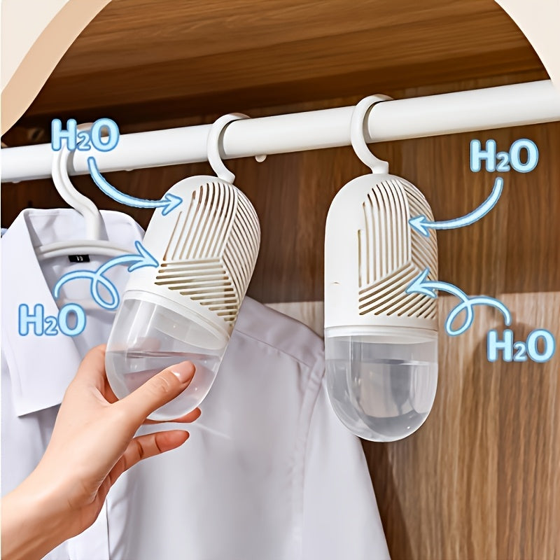 Household Moisture Absorber Dehumidifier for Small Spaces in Green Yellow White