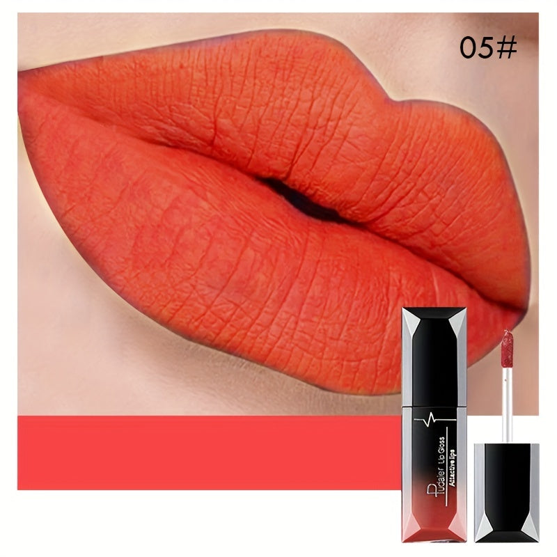 Velvet Matte Liquid Lipstick Long-Lasting Waterproof Berry Nude Tones