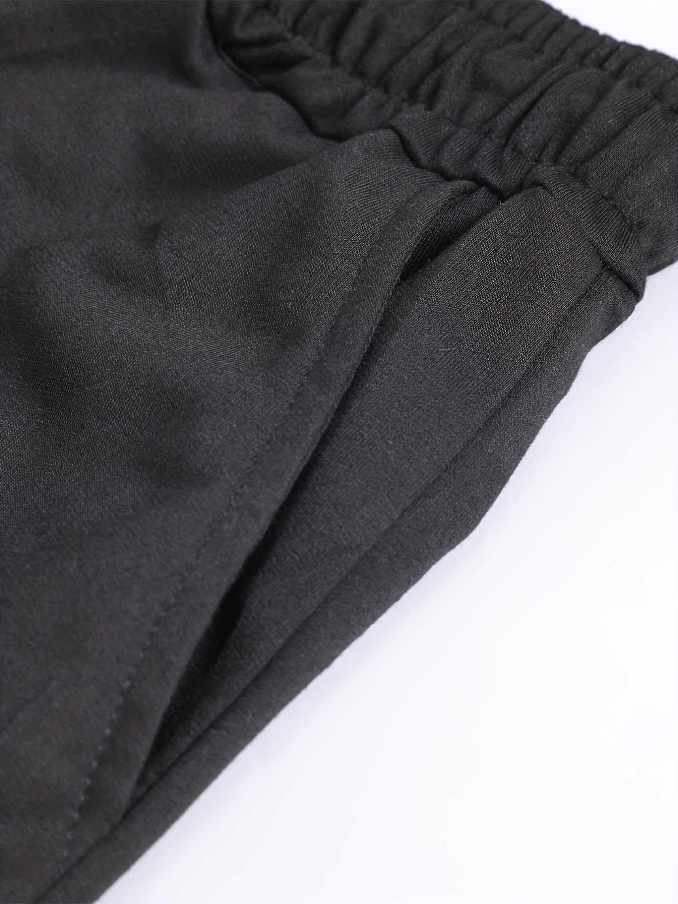 Men's Plus Size Casual Sportswear Set with Printed T‑Shirt and Drawstring Shorts