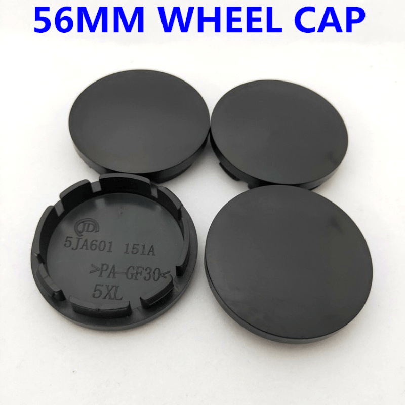 Set of 4 Universal 56mm Car Wheel Hub Center Caps Tire Emblem Covers