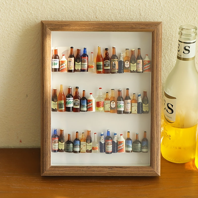 Pack of 30 Mixed Mini Imitation Drink Bottle DIY Earrings and Jewelry Accessories