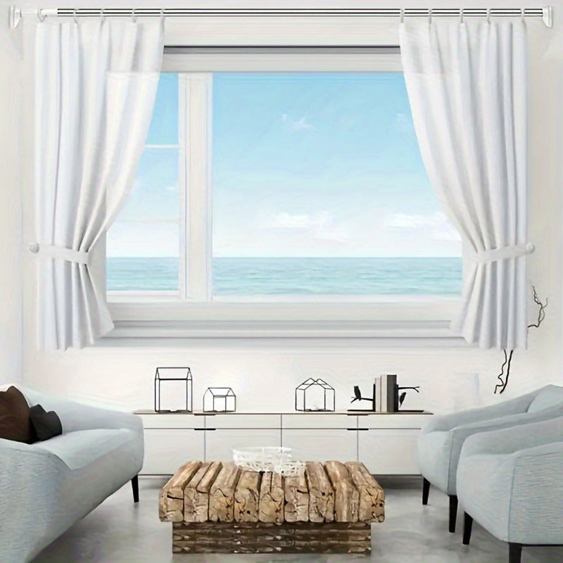 Stainless Steel Telescopic Rod for Wardrobes Bathrooms and Bedrooms Multi-Functional Support