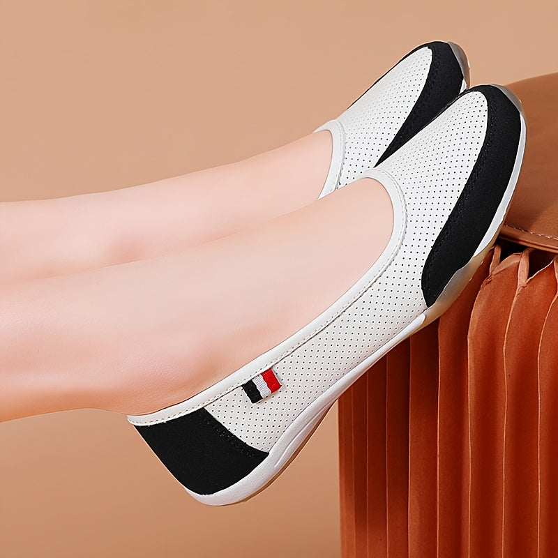 Unisex Breathable Lightweight Slip-On Driving Shoes for Comfort